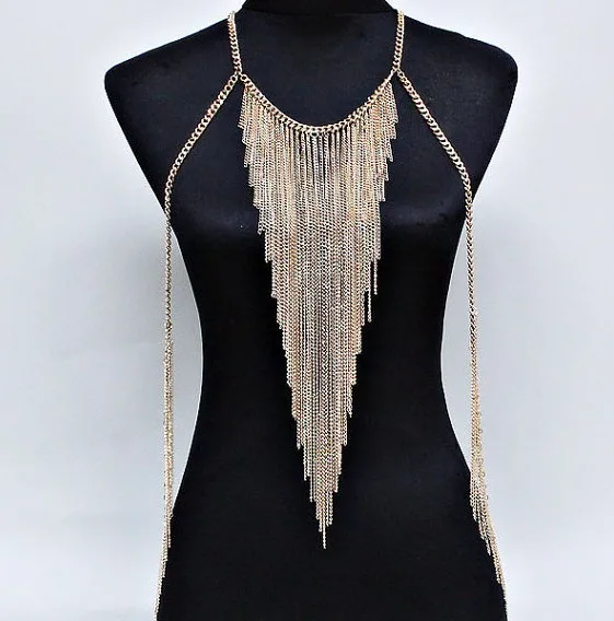 Популярная цепочка для тела, европейское модное длинное ожерелье, качественные бестселлеры, женские украшения 
Популярная цепочка для тела, европейское модное длинное ожерелье, качественные бестселлеры, женские украшения