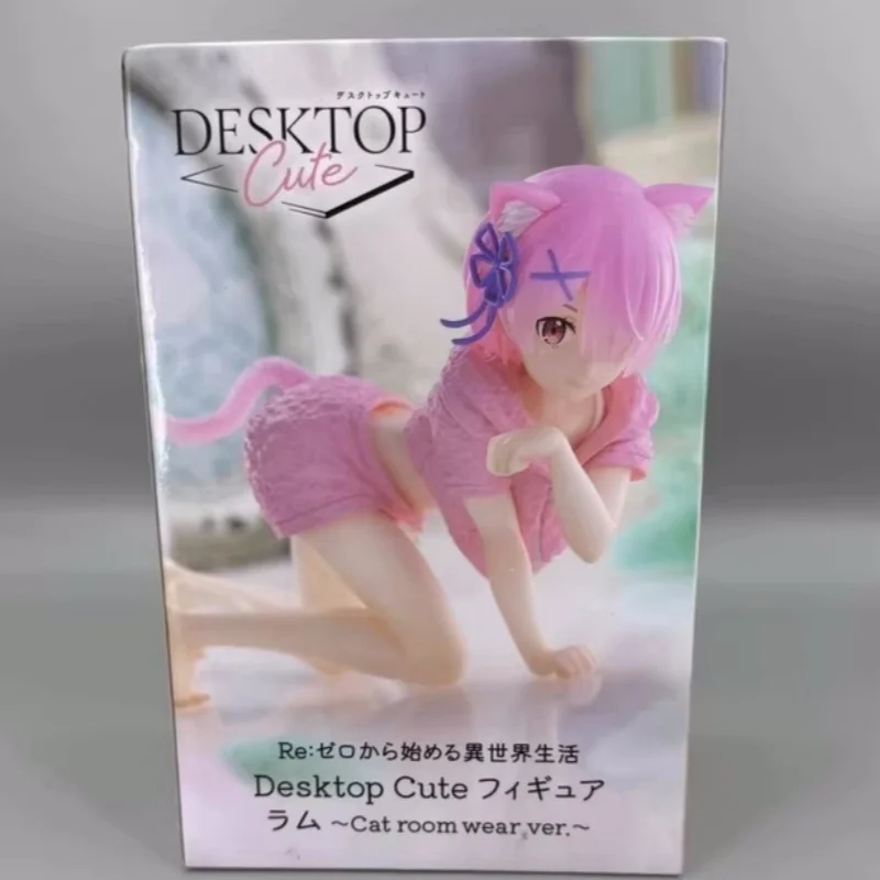 Новый оригинальный Re: Zero Starting Life In Another World, аниме-фигурка Ram Cat, домашняя одежда, поза на коленях, украшение для рабочего стола, игрушка
Новый оригинальный Re: Zero Starting Life In Another World, аниме-фигурка Ram Cat, домашняя одежда, поза на коленях, украшение для рабочего стола, игрушка