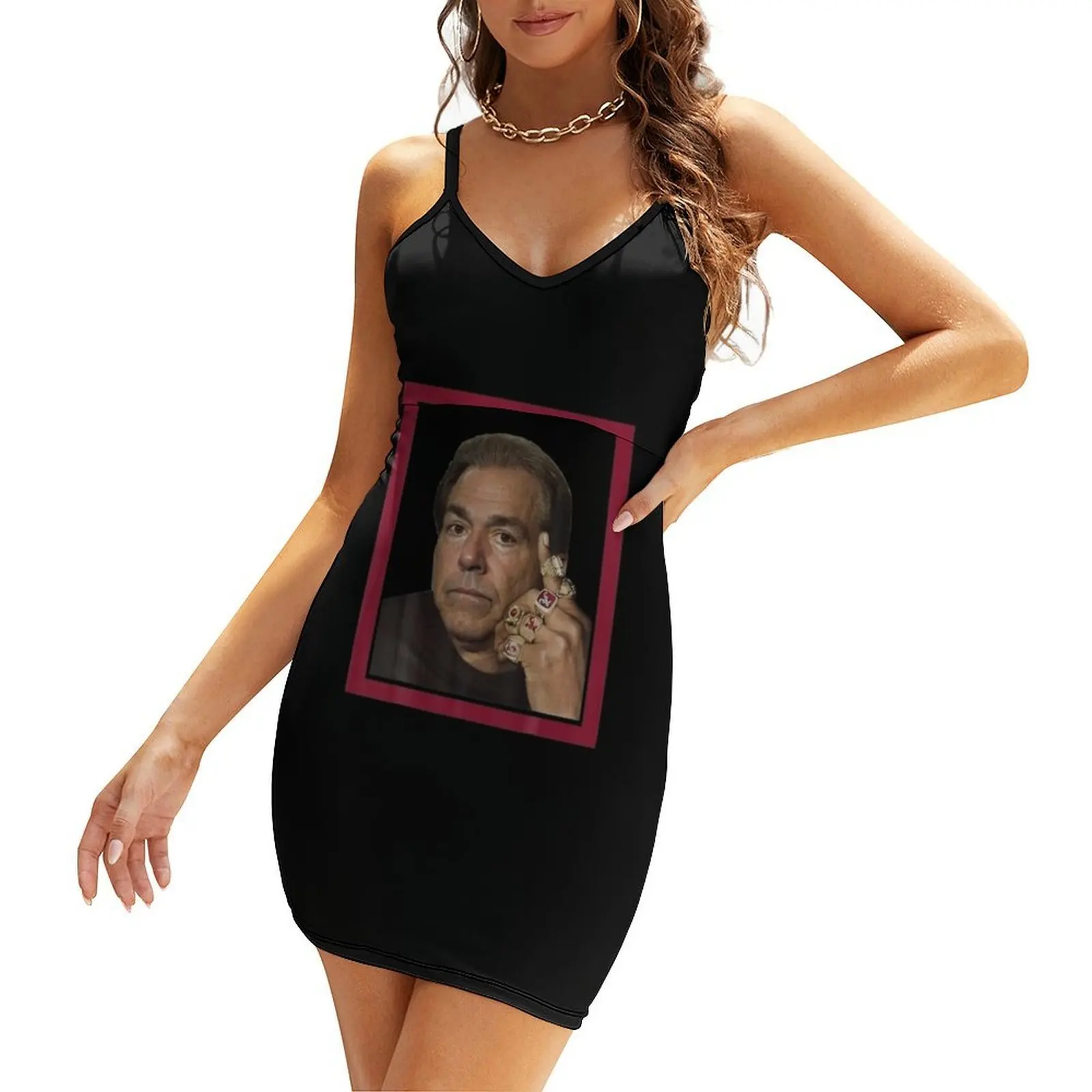 NICK SABAN COLLEGEE Sling Dress summer clothes women's clothing korea stylish dresses for official occasions
NICK SABAN COLLEGEE Sling Dress summer clothes women's clothing korea stylish dresses for official occasions