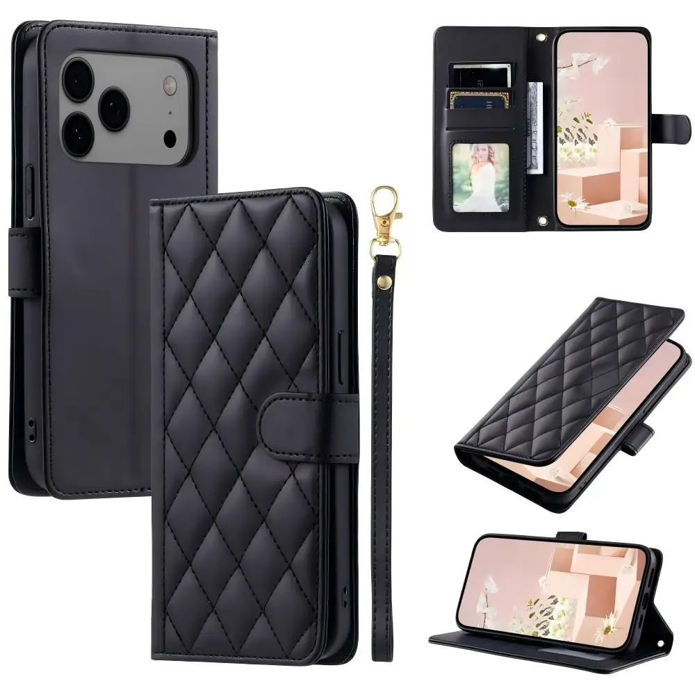 Flip Leather Grid Phone Case For Iphone 17 Pro Max Air 16 Plus Card Slot Protective Shell Shockproof Back Cover
Flip Leather Grid Phone Case For Iphone 17 Pro Max Air 16 Plus Card Slot Protective Shell Shockproof Back Cover