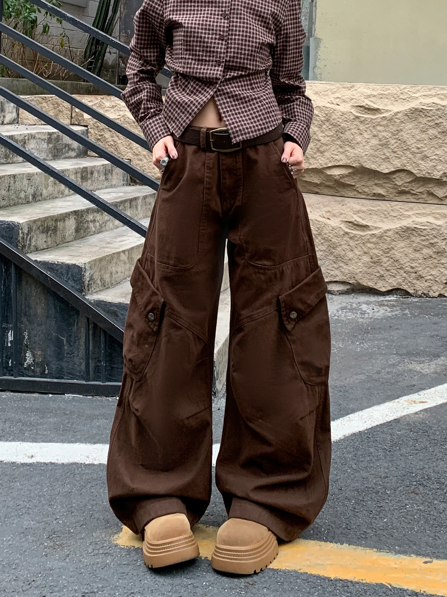 Модные американские брюки-карго унисекс в стиле пэчворк, свободные, широкие, повседневные, длинные
Модные американские брюки-карго унисекс в стиле пэчворк, свободные, широкие, повседневные, длинные