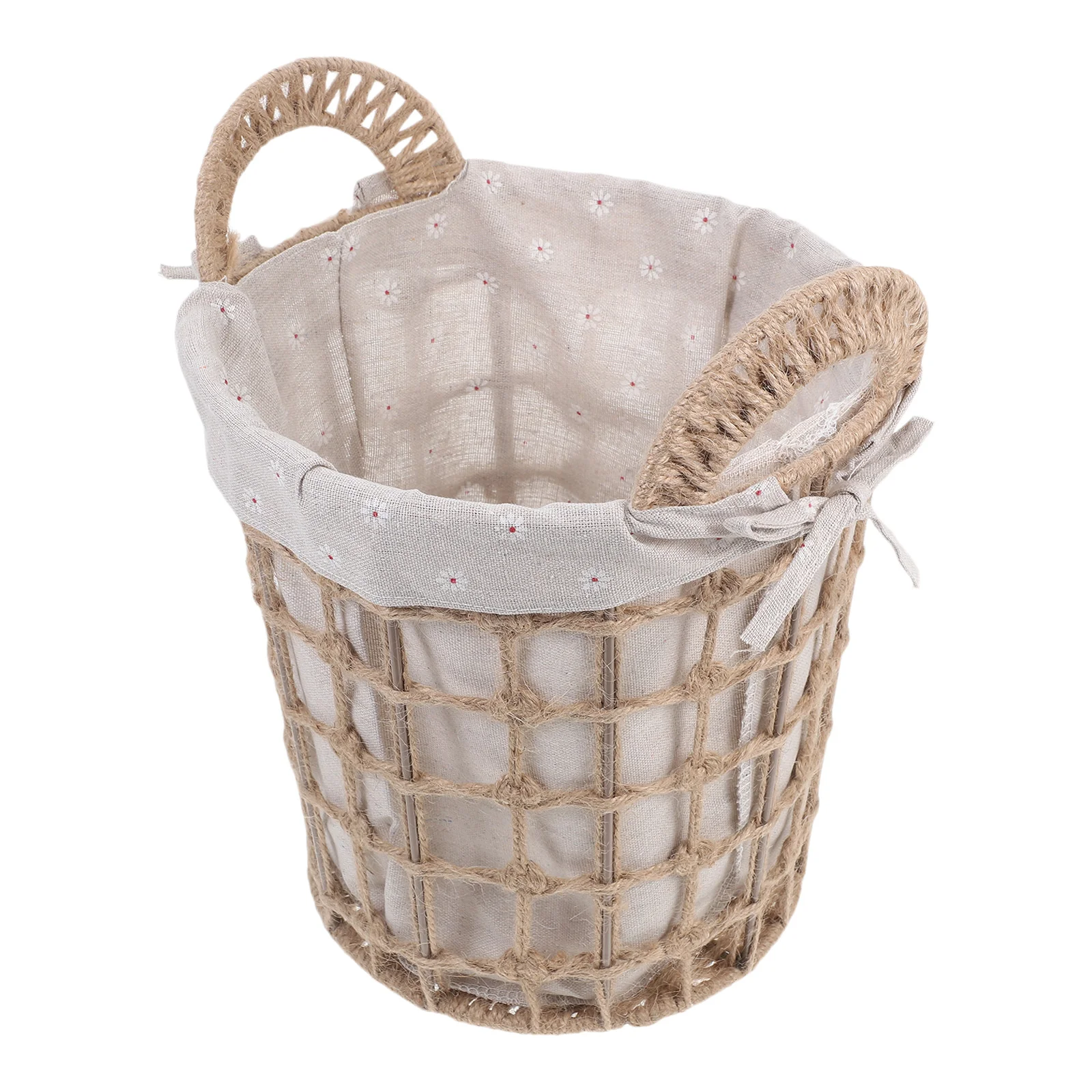 Rattan Storage Basket Woven Laundry Trash Bin Household Cotton Rope Baby Plant Shelves
Rattan Storage Basket Woven Laundry Trash Bin Household Cotton Rope Baby Plant Shelves