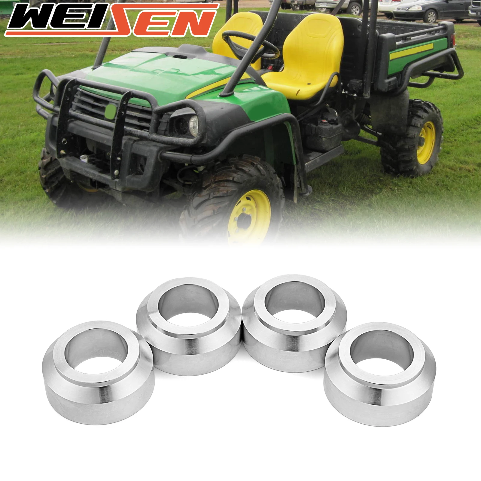 For 2010-2024 John Deere Gator 625i 825i 855D UTV 2" Full Lift Kit Shock Spacers Front & Rear Lift Mount Kit Bolt-On Accessories
For 2010-2024 John Deere Gator 625i 825i 855D UTV 2" Full Lift Kit Shock Spacers Front & Rear Lift Mount Kit Bolt-On Accessories