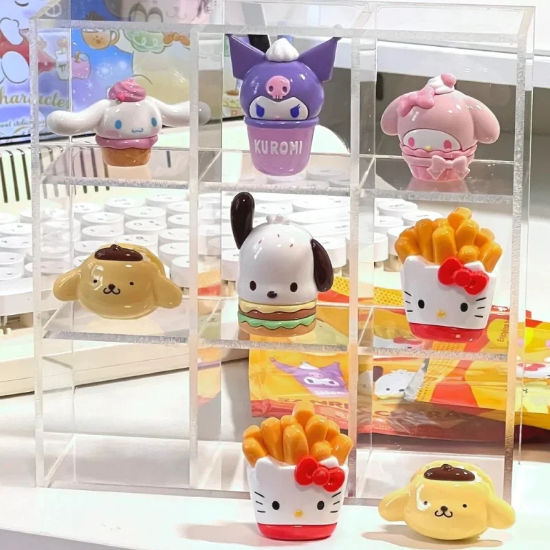 Подлинная серия Sanrio Snack, слепая сумка, украшение, милая Hello Kitty My Melody Cinnamoroll, настольная кукла, слепая коробка, кавайная подарочная игрушка
Подлинная серия Sanrio Snack, слепая сумка, украшение, милая Hello Kitty My Melody Cinnamoroll, настольная кукла, слепая коробка, кавайная подарочная игрушка
