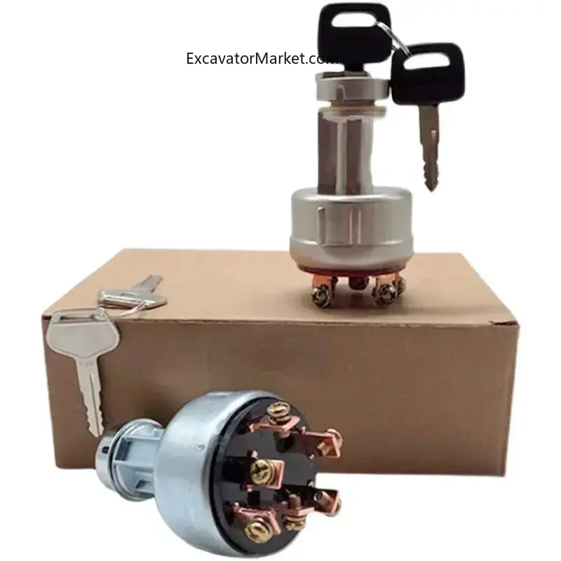 Ignition Switch Starter For Komatsu Excavator Fit PC60/120200-5/3/6 08086-10000 08086-20000 08086-50000 Electric Door Lock
Ignition Switch Starter For Komatsu Excavator Fit PC60/120200-5/3/6 08086-10000 08086-20000 08086-50000 Electric Door Lock