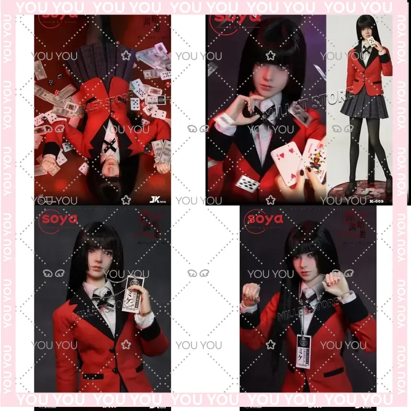 JKTOYS K-009 1/6 Scale Abyssal Betting Belle Yumeko Action Figure with Movable Eyes 12 Inch Full Body Soldier Model for
JKTOYS K-009 1/6 Scale Abyssal Betting Belle Yumeko Action Figure with Movable Eyes 12 Inch Full Body Soldier Model for