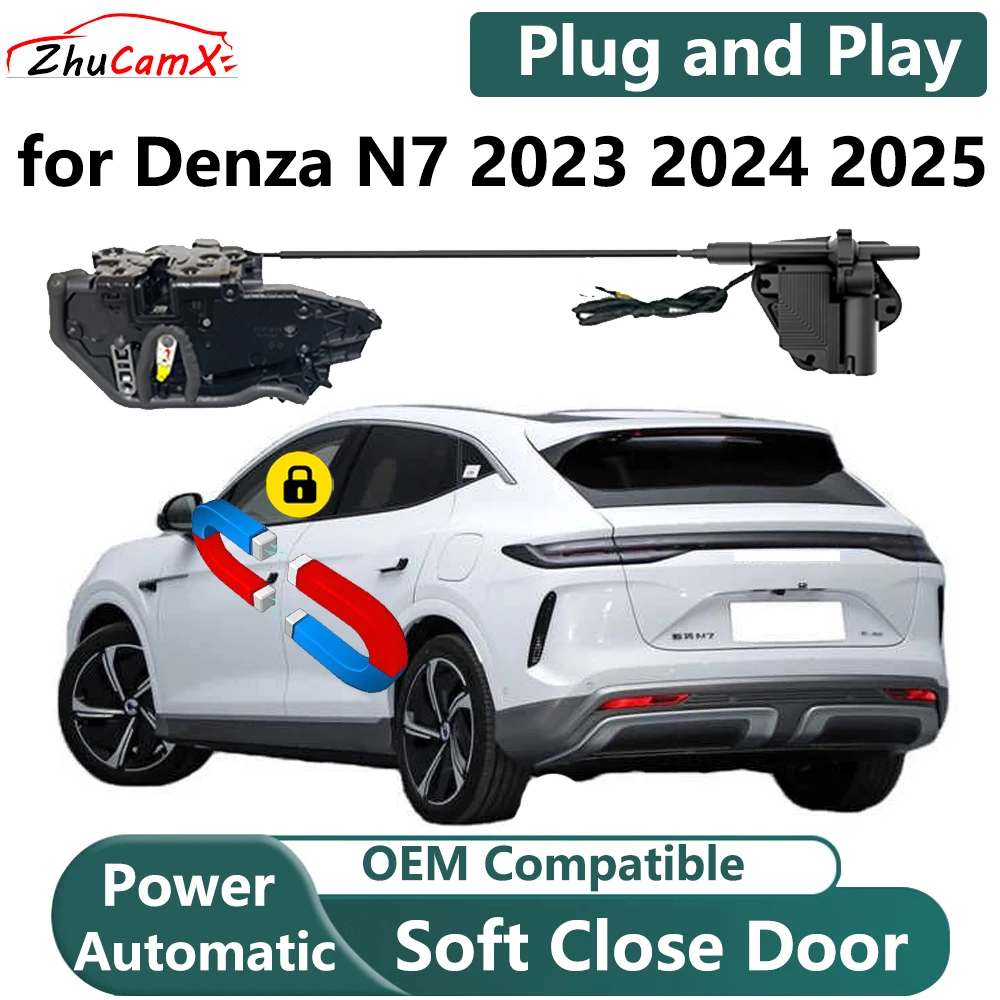 ZhuCamX for Denza N7 2023 2024 2025 Car OEM Electric Soft Close Door System Power Closing Door Latch Lock Plug and Play
ZhuCamX for Denza N7 2023 2024 2025 Car OEM Electric Soft Close Door System Power Closing Door Latch Lock Plug and Play