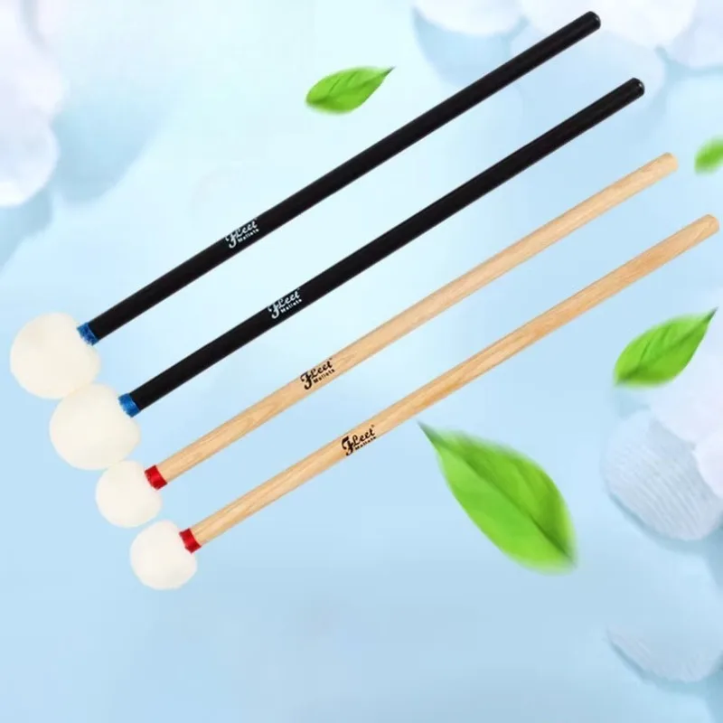 Nylon Wool Felt Head Drumstick Portable FLEET Fixed Tone Drumsticks Jazz Pop Music Wood Drum Stick Musical Instruments Parts
Nylon Wool Felt Head Drumstick Portable FLEET Fixed Tone Drumsticks Jazz Pop Music Wood Drum Stick Musical Instruments Parts