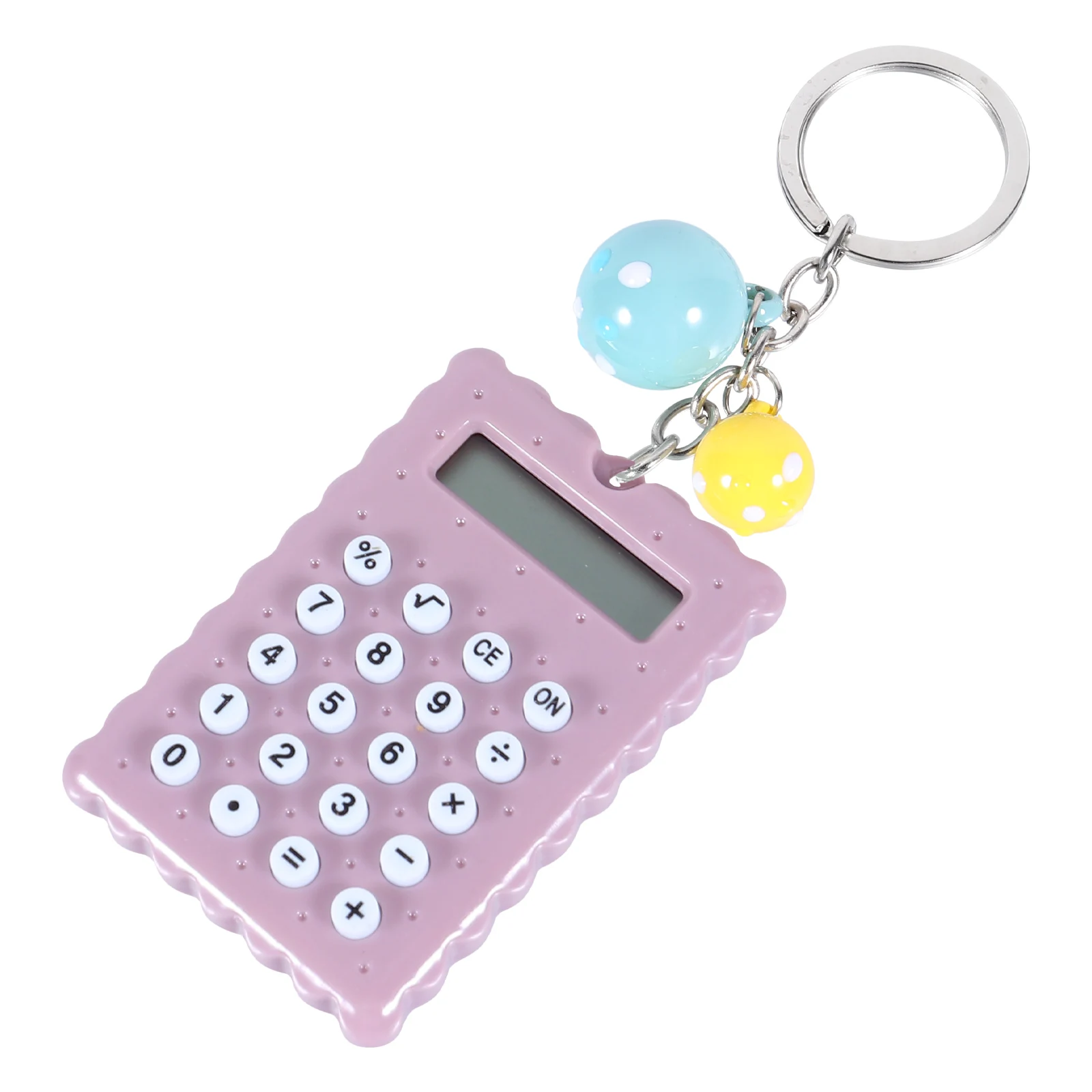 Mini Calculator Portable Pocket Design for Students Kids Keychain 8 Display Practical Gift Office Electronics
Mini Calculator Portable Pocket Design for Students Kids Keychain 8 Display Practical Gift Office Electronics
