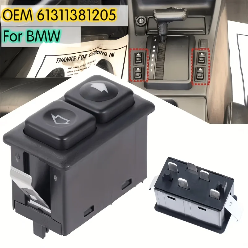 1PC 5Pin Power Window Switch OEM 61311381205 for BMW 318 325 528 635 M3 M6, No Battery
1PC 5Pin Power Window Switch OEM 61311381205 for BMW 318 325 528 635 M3 M6, No Battery