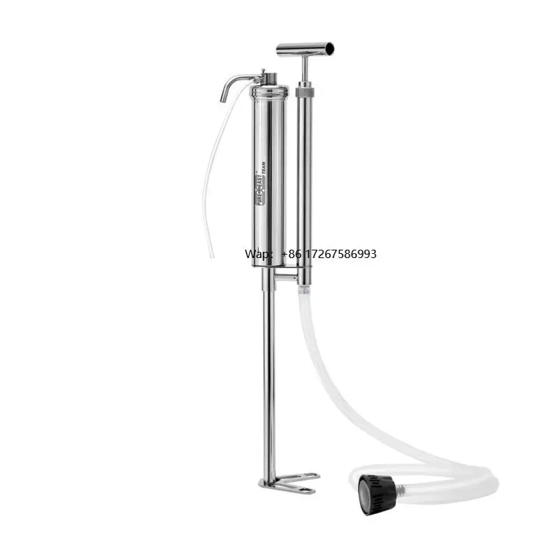 Аварийный открытый портативный фильтр для воды Фильтр для воды из нержавеющей стали для кемпинга на открытом воздухе Ручной источник питания
Аварийный открытый портативный фильтр для воды Фильтр для воды из нержавеющей стали для кемпинга на открытом воздухе Ручной источник питания