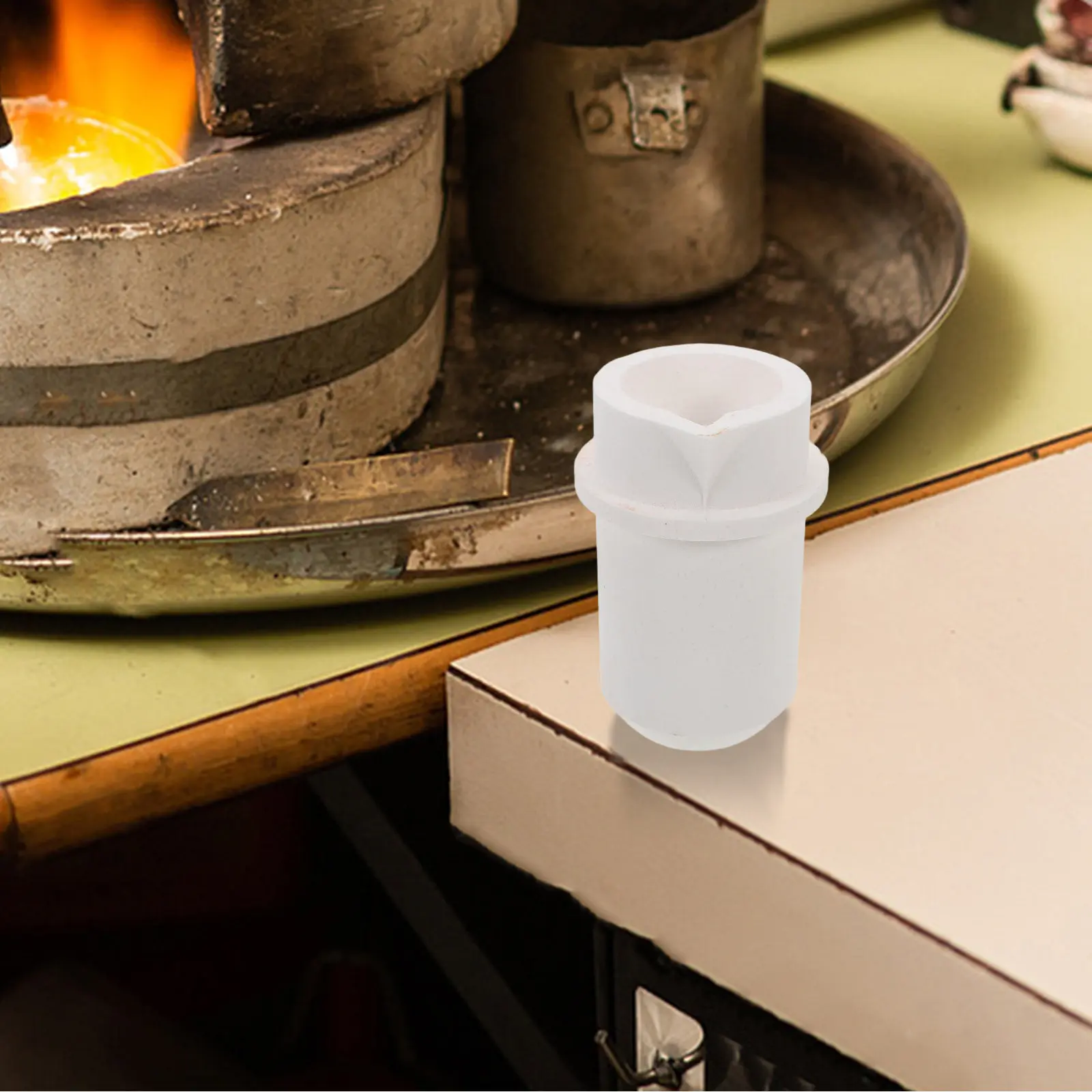 Quartz Crucible For Metal Casting 0.5Kg High Purity Melting Cup Jewelry Refining Lab Smelting Tool Furnace Accessory
Quartz Crucible For Metal Casting 0.5Kg High Purity Melting Cup Jewelry Refining Lab Smelting Tool Furnace Accessory