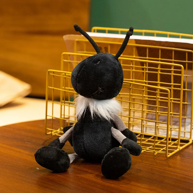 30cm Realistic Black Small Ant Plush Toy Lifelike Simulation Insect Stuffed Animal Soft Fluffy Ant Plushie Toy
30cm Realistic Black Small Ant Plush Toy Lifelike Simulation Insect Stuffed Animal Soft Fluffy Ant Plushie Toy