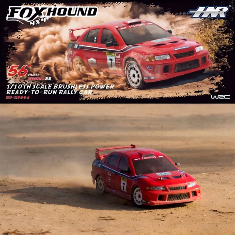 HNR Foxhound H9804 1/10 Scale 4WD Brushless High Speed Rc Rally Car Ready To Run Off Road Electric Remote Control Car
HNR Foxhound H9804 1/10 Scale 4WD Brushless High Speed Rc Rally Car Ready To Run Off Road Electric Remote Control Car