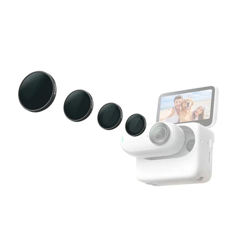 Набор фильтров ND для Insta360 GO 3, аксессуары для экшн-камеры ND8/16/32/64, аксессуары для Insta 360 GO3
Набор фильтров ND для Insta360 GO 3, аксессуары для экшн-камеры ND8/16/32/64, аксессуары для Insta 360 GO3