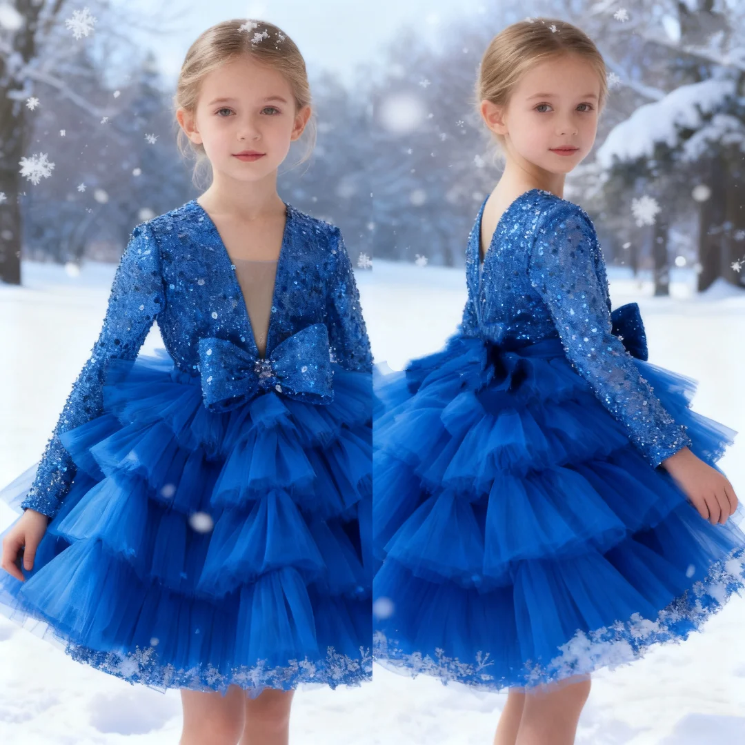 Princess Sequin Ball Gown Dress Party Puffy Skirt Baby Children's Flower Girl Wedding Birthday Party Dress Kids Clothing
Princess Sequin Ball Gown Dress Party Puffy Skirt Baby Children's Flower Girl Wedding Birthday Party Dress Kids Clothing