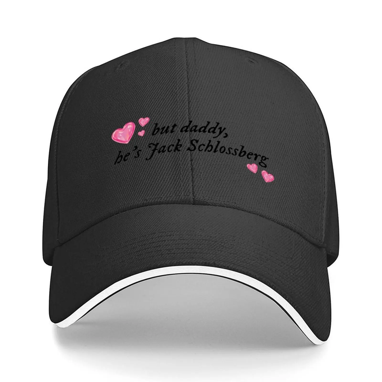 but daddy, he's jack schlossberg Baseball Cap Hat Luxury Brand fashionable Hood golf hat genuine Woman Hats Men's
but daddy, he's jack schlossberg Baseball Cap Hat Luxury Brand fashionable Hood golf hat genuine Woman Hats Men's