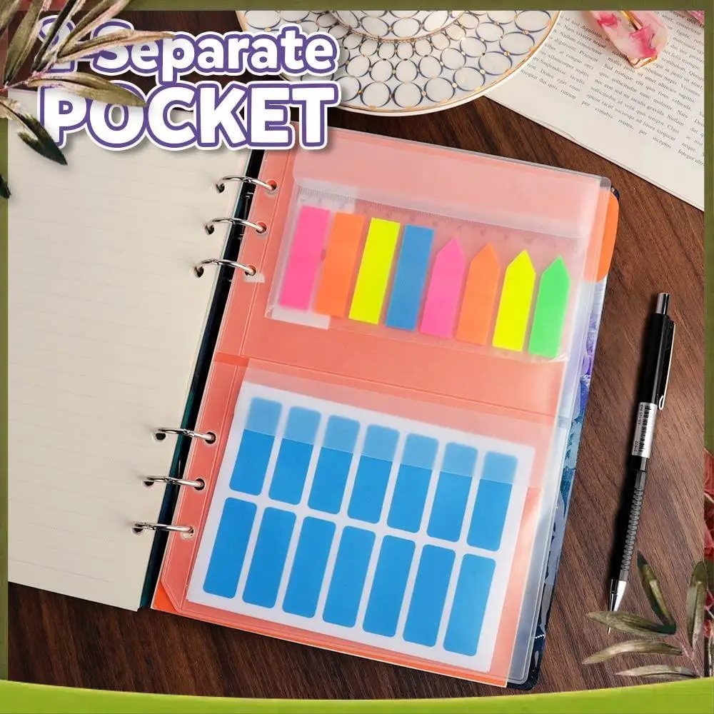 New-20Pcs A5 6 Ring Binder Pockets 3 Types Envelope,Zipper Closurek Bill Pouch For Filofax Organizer Clipbook
New-20Pcs A5 6 Ring Binder Pockets 3 Types Envelope,Zipper Closurek Bill Pouch For Filofax Organizer Clipbook