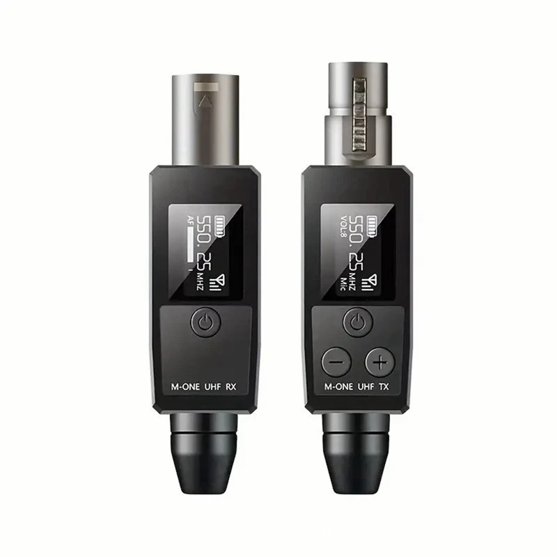 UHF Wireless Microphone Converter Receiver Transmission Adapter Metal+Plastic For Dynamic Microphone Guitar
UHF Wireless Microphone Converter Receiver Transmission Adapter Metal+Plastic For Dynamic Microphone Guitar