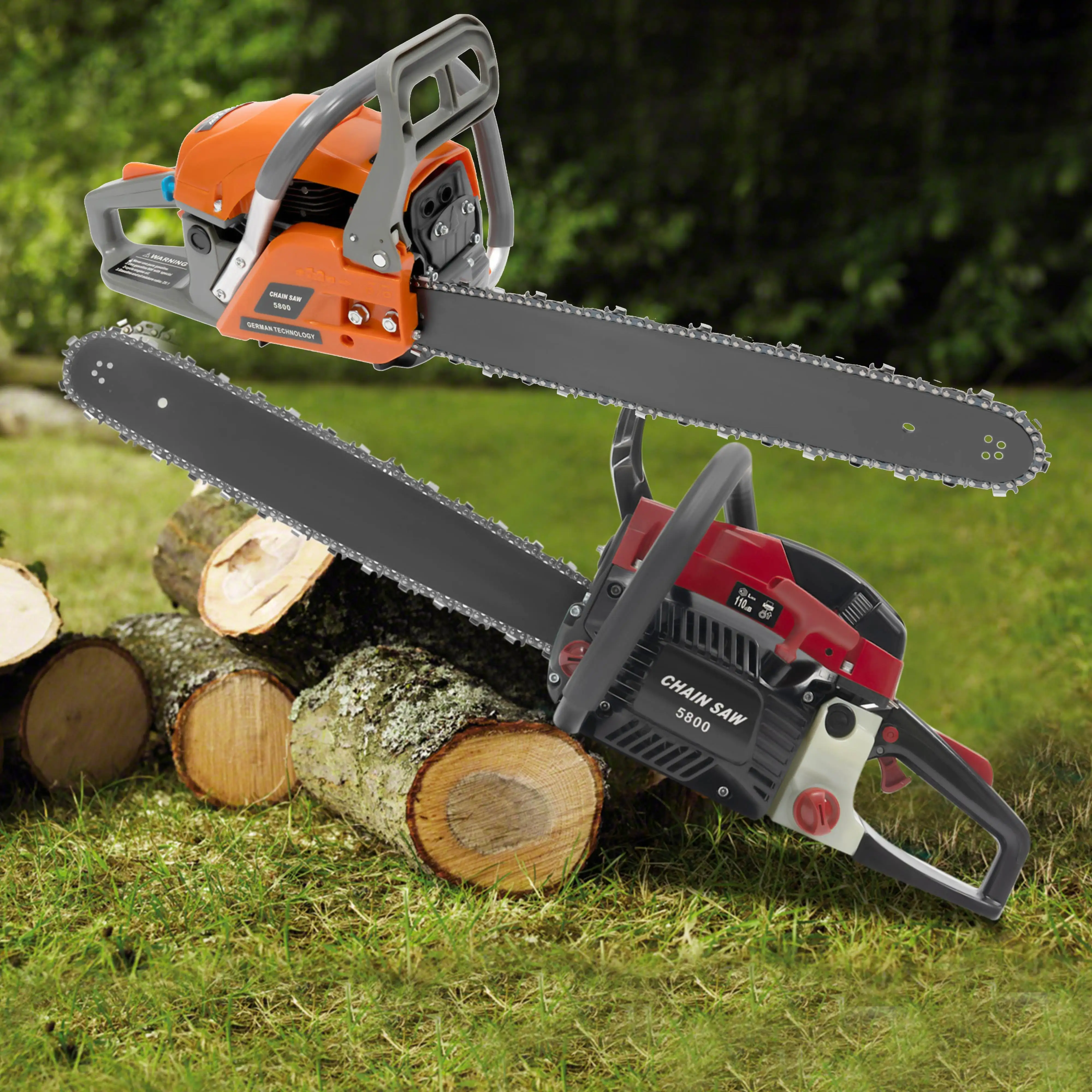 Bymaocar 58cc Gas Chainsaw 20'' Gasoline Powered Chain Saw 2 Cycle Engine Wood Cutting 10000rpm 2.4kw
Bymaocar 58cc Gas Chainsaw 20'' Gasoline Powered Chain Saw 2 Cycle Engine Wood Cutting 10000rpm 2.4kw