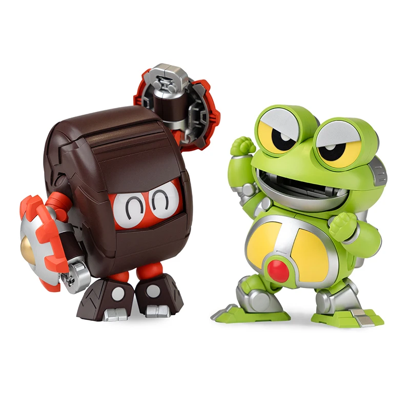 Authentic Iron Armor Little Treasure Series 5 Articulated Assembly Model - Gua Gua Frog & Maru Maru Dragon Collectible Toys
Authentic Iron Armor Little Treasure Series 5 Articulated Assembly Model - Gua Gua Frog & Maru Maru Dragon Collectible Toys