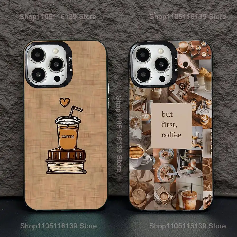 Coffee Coffee Latte Art Phone Case For iPhone 16,15,14,13,12,11,Pro,XS,Max,Plus,Mini,SE Black Candy Matte Shockproof Cover
Coffee Coffee Latte Art Phone Case For iPhone 16,15,14,13,12,11,Pro,XS,Max,Plus,Mini,SE Black Candy Matte Shockproof Cover