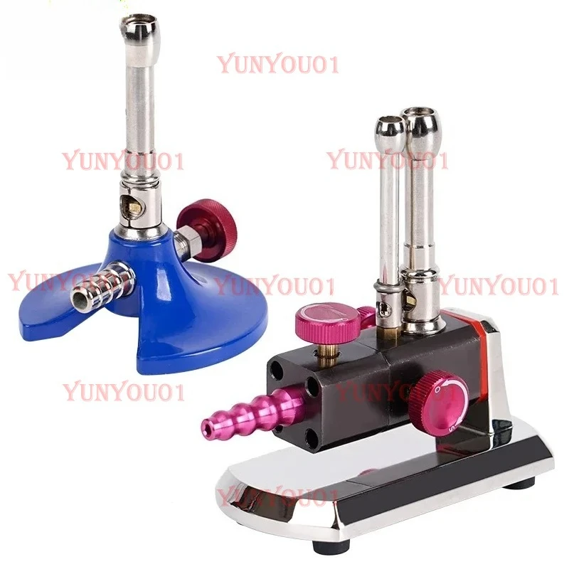 Laboratory Gas Burner, Dual Tube Rotating Laboratory Heating Tool, Portable Mini Bunsen Lamp, Natural Gas Lamp
Laboratory Gas Burner, Dual Tube Rotating Laboratory Heating Tool, Portable Mini Bunsen Lamp, Natural Gas Lamp