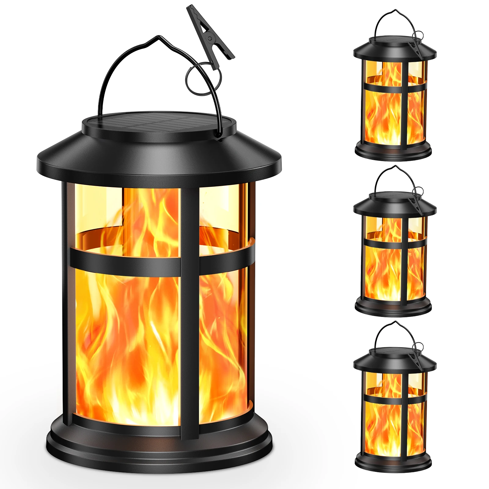 4 Pack Solar Flame LED Lights, 2 Modes, Outdoor Lanterns for Yard, Garden, Camping Decor and Gifts
4 Pack Solar Flame LED Lights, 2 Modes, Outdoor Lanterns for Yard, Garden, Camping Decor and Gifts