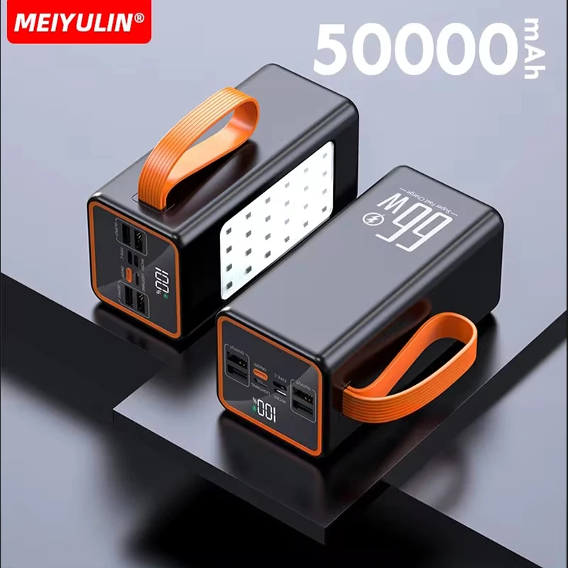 50000mAh Power Bank Powerful Large Capacity PD20W Fast Charging USB C 30000mAh External Spare Battery For iPhone Samsung Xiaomi
50000mAh Power Bank Powerful Large Capacity PD20W Fast Charging USB C 30000mAh External Spare Battery For iPhone Samsung Xiaomi