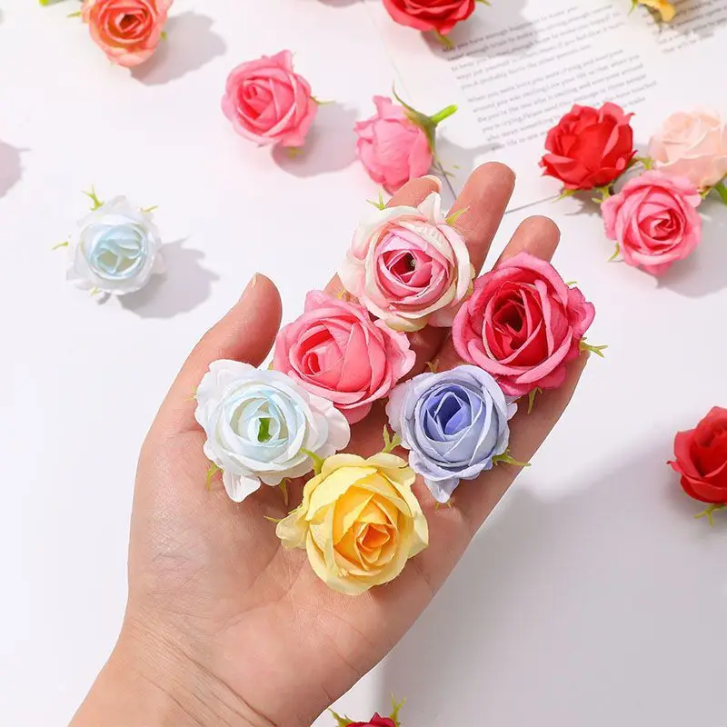 Small Simulation Rose Head Fake Flower DIY Bud Wedding Party Birthday Home Materials Photography Decoration Cloth Hair Props
Small Simulation Rose Head Fake Flower DIY Bud Wedding Party Birthday Home Materials Photography Decoration Cloth Hair Props