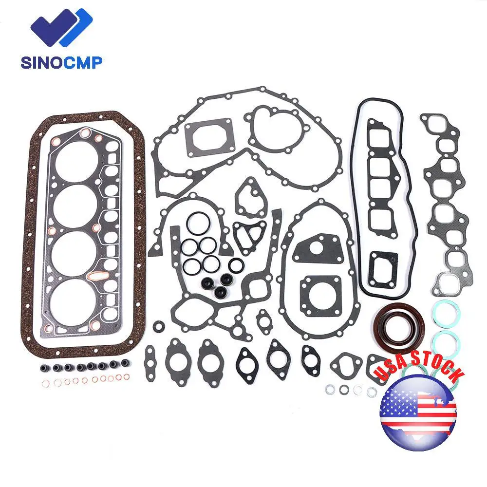 SINOCMP 04111-20230-71 Engine Cylinder Overhaul Gasket Kit for Toyota Forklift Truck 4Y Engine
SINOCMP 04111-20230-71 Engine Cylinder Overhaul Gasket Kit for Toyota Forklift Truck 4Y Engine