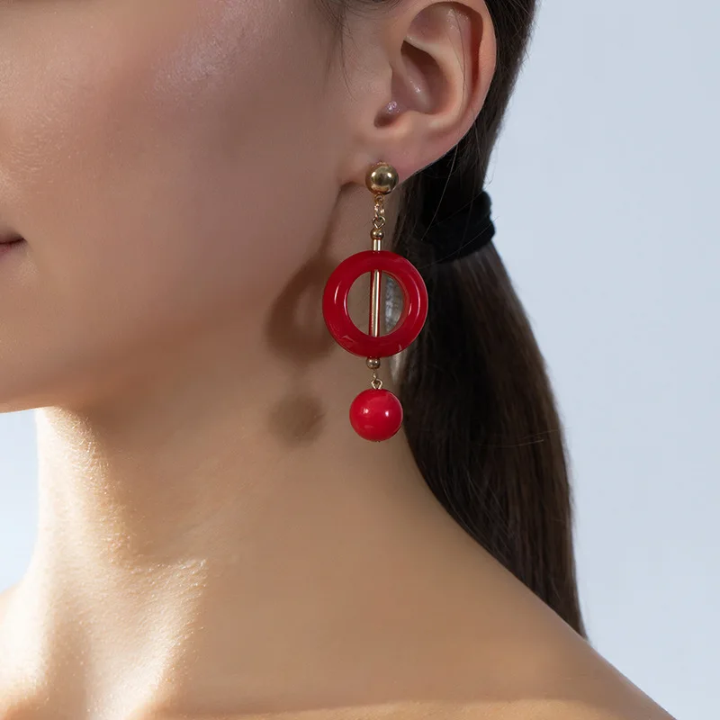 DIY accessories New Xiaoxiangfeng round three-dimensional acrylic earrings, creative and simple handmade earrings, wholesale of
DIY accessories New Xiaoxiangfeng round three-dimensional acrylic earrings, creative and simple handmade earrings, wholesale of