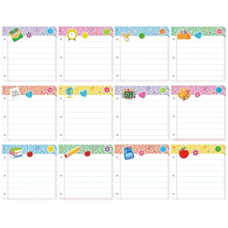 Pcs Teacher Sticky Notes Teacher Appreciation Gifts 3x3 Inch Composition Notebook Self-Stick Notepads Cute Self-Adhesive Memo P
Pcs Teacher Sticky Notes Teacher Appreciation Gifts 3x3 Inch Composition Notebook Self-Stick Notepads Cute Self-Adhesive Memo P