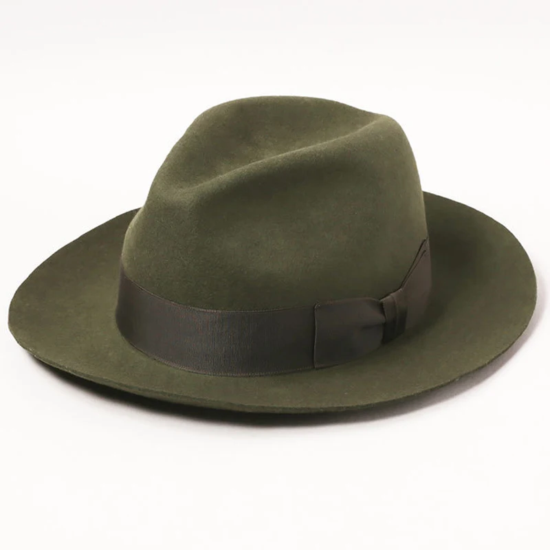 Women Wool Felt Hat ,7.5cm Wide Brim Fedora Hat,Lady Party Dress Band Design Panama Hat WIth Solid Color 
Women Wool Felt Hat ,7.5cm Wide Brim Fedora Hat,Lady Party Dress Band Design Panama Hat WIth Solid Color