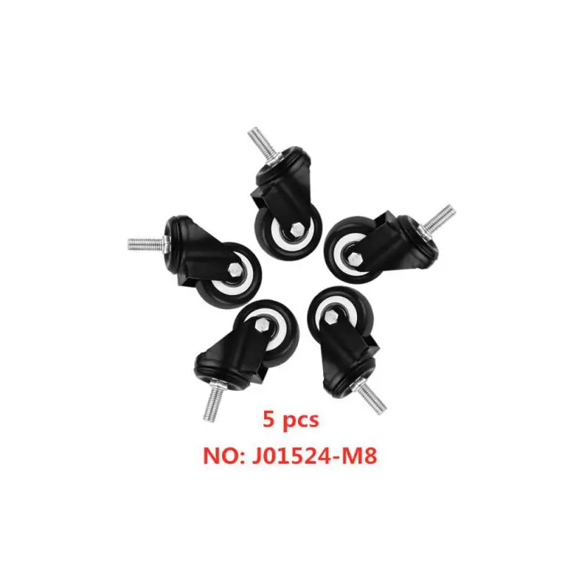 5 Packs 1.5 Inch Black Gold Drill Screw Double Bearing Universal Wheel M8x25 Mute Furniture Foot
5 Packs 1.5 Inch Black Gold Drill Screw Double Bearing Universal Wheel M8x25 Mute Furniture Foot