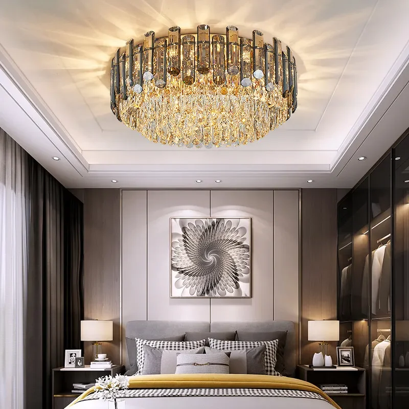 Nordic Gold LED Crystal Ceiling Chandelier Luxury Indoor Lighting for Dining Living Room Bedroom Island
Nordic Gold LED Crystal Ceiling Chandelier Luxury Indoor Lighting for Dining Living Room Bedroom Island