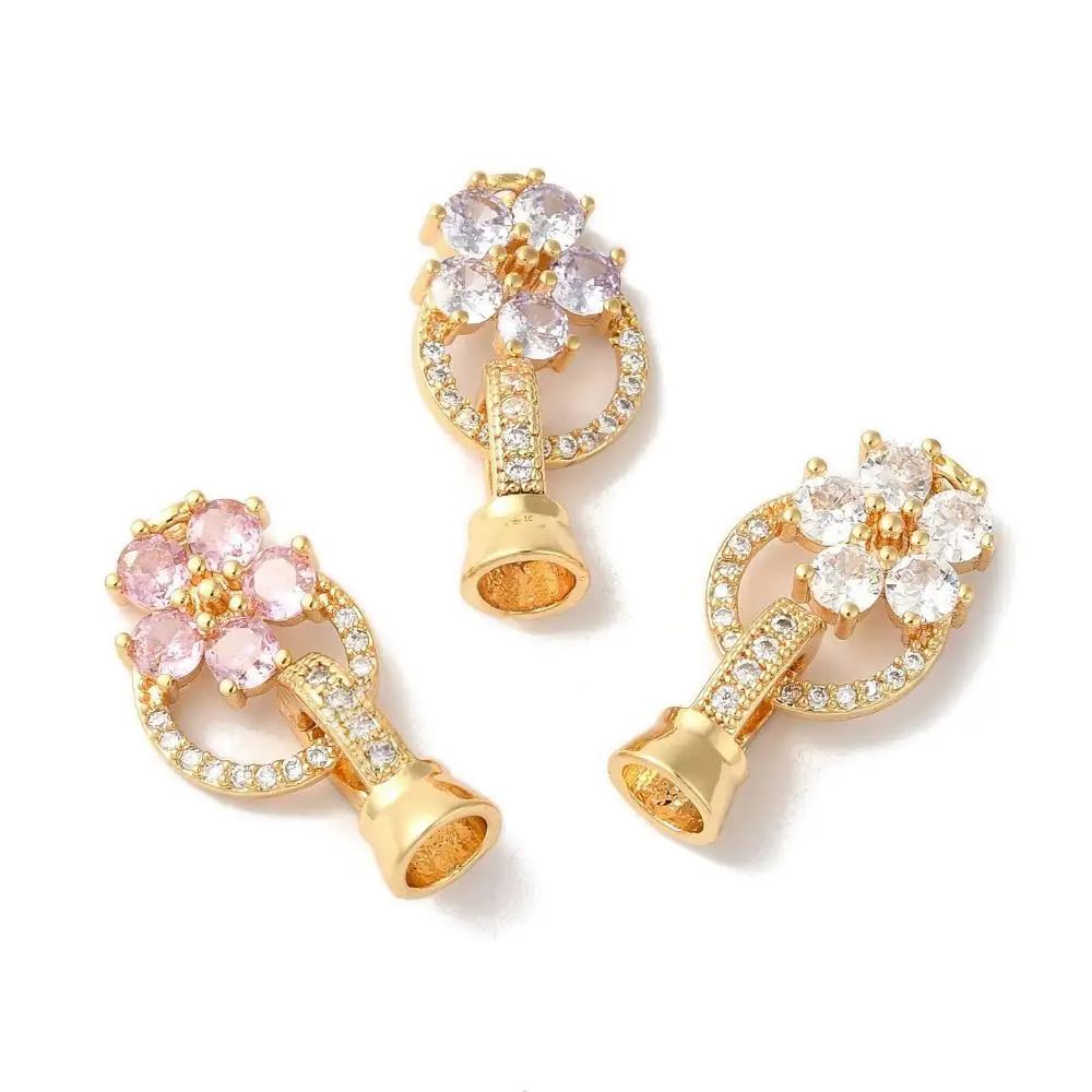 10pcs Brass Cubic Zirconia Fold Over Clasps with Glass Flower Fasteners Closure Lock Connector Clasps DIY Jewelry Making Finding
10pcs Brass Cubic Zirconia Fold Over Clasps with Glass Flower Fasteners Closure Lock Connector Clasps DIY Jewelry Making Finding
