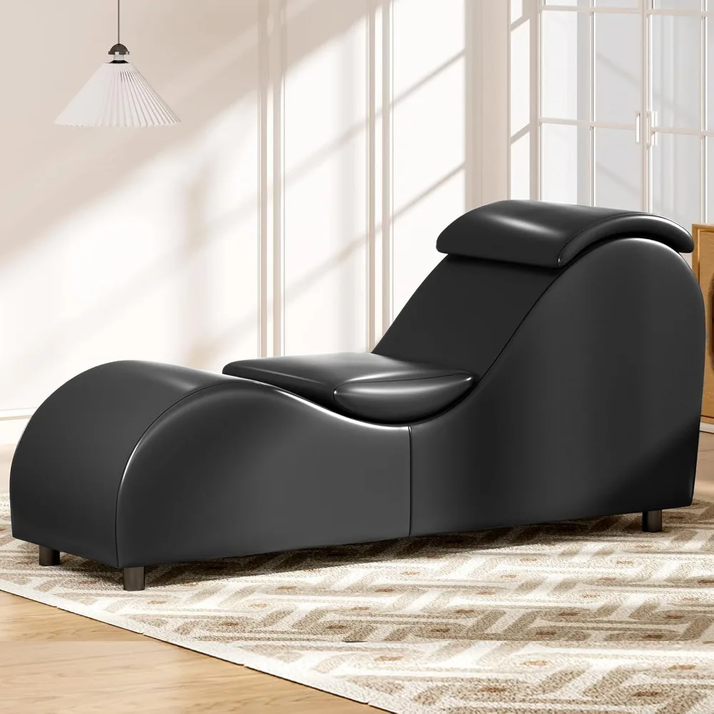 Ergonomic Yoga Chair for Adults-Modern Curved Chaise Lounge with Adjustable Cushions, Faux Leather Yoga Stretching Chair
Ergonomic Yoga Chair for Adults-Modern Curved Chaise Lounge with Adjustable Cushions, Faux Leather Yoga Stretching Chair