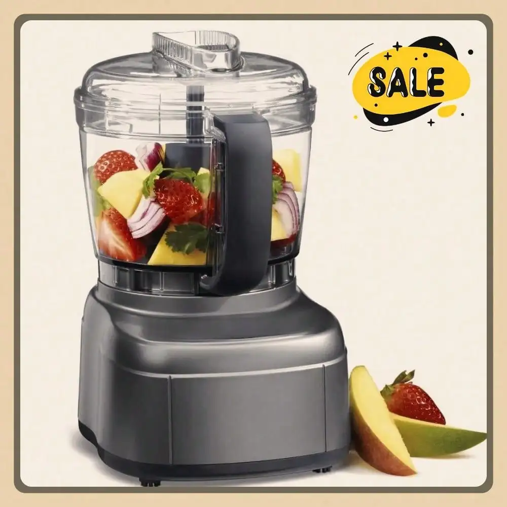 4 cup work bowl chopper/grinder with handle, fine chopping and puree, perfect for family preparation for holiday party meal
4 cup work bowl chopper/grinder with handle, fine chopping and puree, perfect for family preparation for holiday party meal