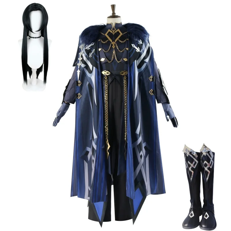 Game II Capitano Cosplay Costume The Captain Cape Adult Unisex Uniform Robe Wig Customized Nails Halloween Outfit
Game II Capitano Cosplay Costume The Captain Cape Adult Unisex Uniform Robe Wig Customized Nails Halloween Outfit