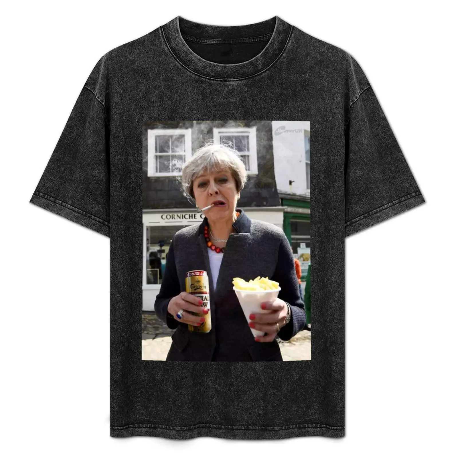 Theresa May - Enjoying some time off T-Shirt cotton t shirt pack man graphic t shirt T-Shirt 
Theresa May - Enjoying some time off T-Shirt cotton t shirt pack man graphic t shirt T-Shirt