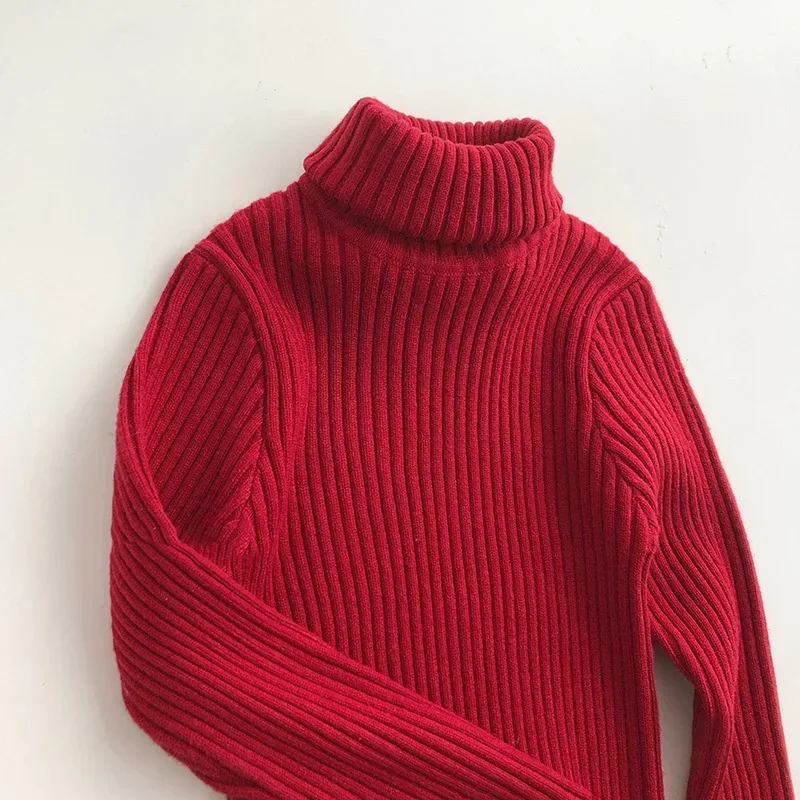 Children Baby Sweater Christmas Autum Winter Red Baby Boy Girl Knitted Clothes Long Sleeve Kids Toddler Turtleneck Pullover Tops
Children Baby Sweater Christmas Autum Winter Red Baby Boy Girl Knitted Clothes Long Sleeve Kids Toddler Turtleneck Pullover Tops