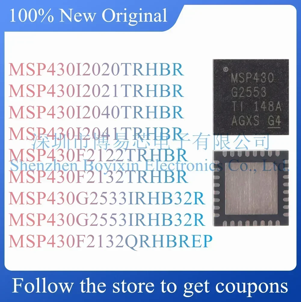 MSP430I2020TRHBR MSP430I2021TRHBR MSP430I2040TRHBR Test board MSP430F2122TRHBR MSP430F2132TRHBR MSP430G2533IRHB32R
MSP430I2020TRHBR MSP430I2021TRHBR MSP430I2040TRHBR Test board MSP430F2122TRHBR MSP430F2132TRHBR MSP430G2533IRHB32R