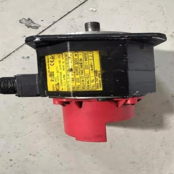 A06B-0031-B077 Для Fanuc A06B-0031-B077 Б/У серводвигатель
A06B-0031-B077 Для Fanuc A06B-0031-B077 Б/У серводвигатель