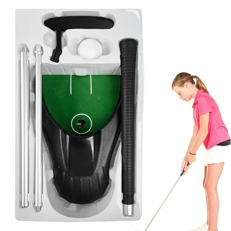 Portable Automatic Golf Ball Return Golf Green Trainer Golf Swing Rod With Assemble Club And Golf Ball Aluminum Alloy For Garden
Portable Automatic Golf Ball Return Golf Green Trainer Golf Swing Rod With Assemble Club And Golf Ball Aluminum Alloy For Garden