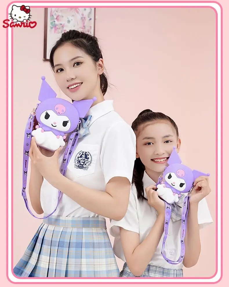 Kawaii Sanrios Accessories Kuromi My Melody Cartoon Cute Girls Chemical Storage Bag Cell Phone Bag Coin Purse Children's Gift
Kawaii Sanrios Accessories Kuromi My Melody Cartoon Cute Girls Chemical Storage Bag Cell Phone Bag Coin Purse Children's Gift