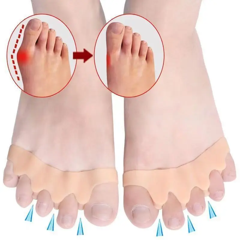 Silicone Orthopedic Shoe Insoles Toes Separator Bunion Bone Ectropion Adjuster Toes adult kids Foot Care Products Pain Relief
Silicone Orthopedic Shoe Insoles Toes Separator Bunion Bone Ectropion Adjuster Toes adult kids Foot Care Products Pain Relief