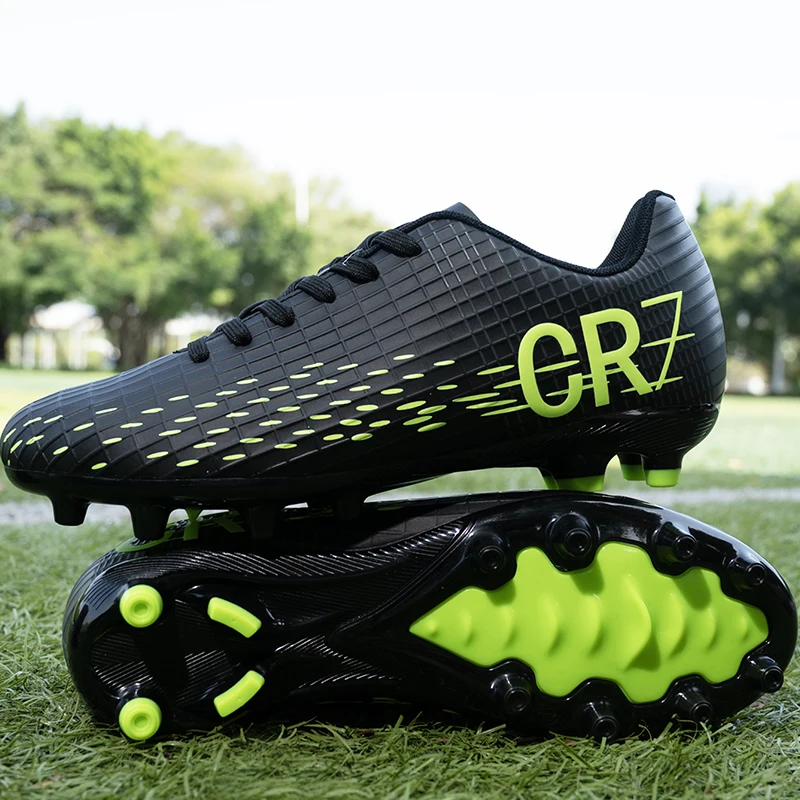 Футбольные бутсы унисекс средней высоты с износостойкой резиновой подошвой для искусственного газона, тренировочные бутсы с шипами TF
Футбольные бутсы унисекс средней высоты с износостойкой резиновой подошвой для искусственного газона, тренировочные бутсы с шипами TF