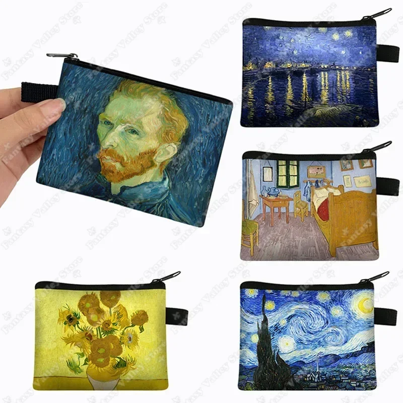 Ретро Ван Гог Художественный Принт Кошельки Для Монет Подсолнух Звездная Ночь Спальня в Арле Картина Маслом Кошелек Мини Кошелек Мешочек Для Монет Подарок
Ретро Ван Гог Художественный Принт Кошельки Для Монет Подсолнух Звездная Ночь Спальня в Арле Картина Маслом Кошелек Мини Кошелек Мешочек Для Монет Подарок