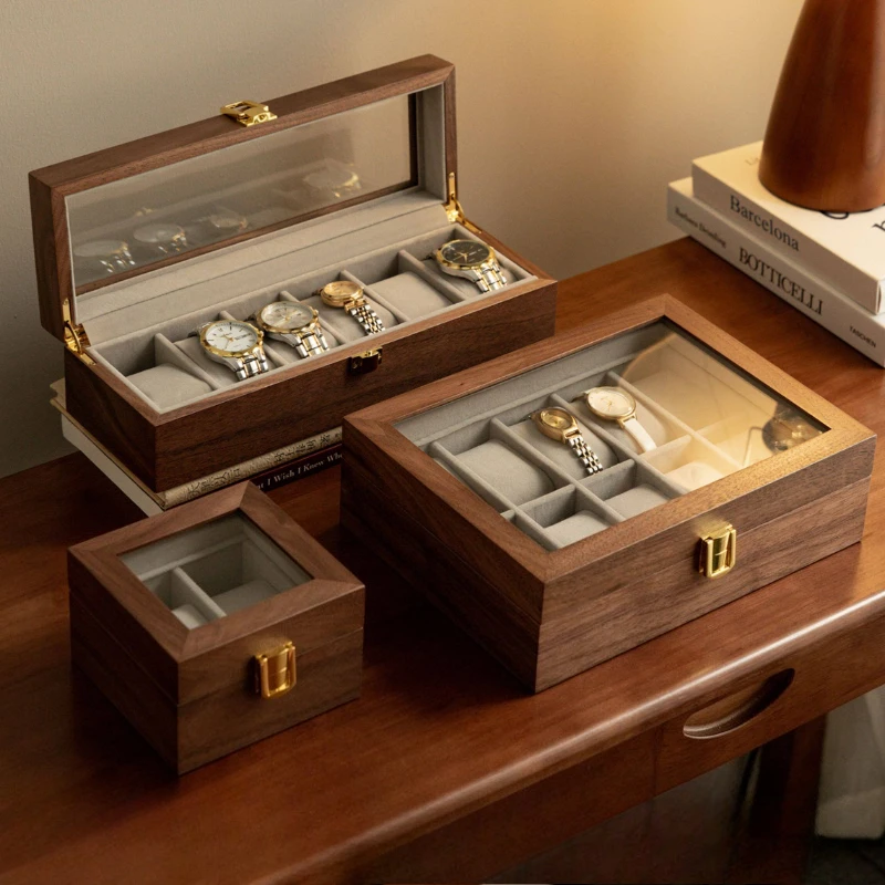 6 Slots Watch Boxes Wooden Luxury Storage Box High-end Organizer Wrist Watch Case Men's Watches Display Gift Box Packaging
6 Slots Watch Boxes Wooden Luxury Storage Box High-end Organizer Wrist Watch Case Men's Watches Display Gift Box Packaging